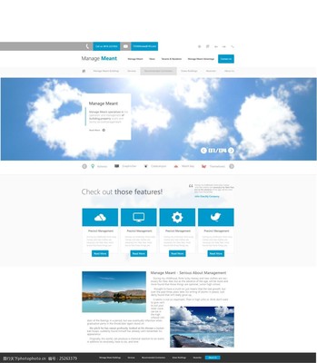 藍(lán)色簡(jiǎn)約風(fēng) 企業(yè)網(wǎng)頁(yè)設(shè)計(jì)的優(yōu)雅之道